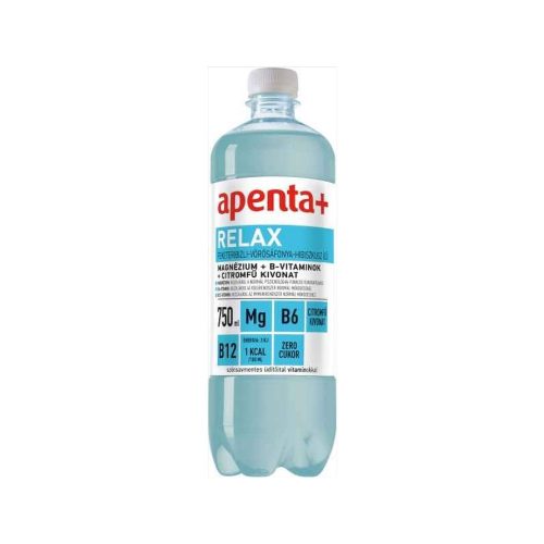 Apenta+ Relax feketeribizli-vörösáfonya-hibiszkusz ízű üdítőital - 750ml