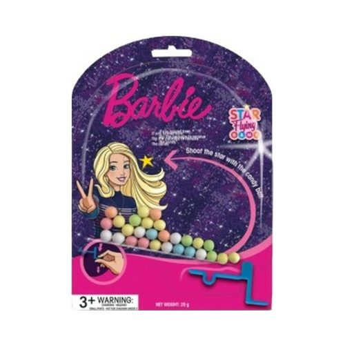 Barbie célbalövős cukorka szett