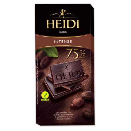 Heidi táblás étcsokoládé 75% kakaó - 80g