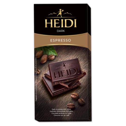 Heidi táblás étcsokoládé espresso - 80g