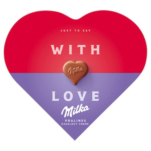 Milka desszert szív mogyorós - 44g
