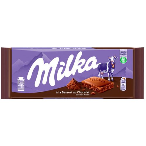 Milka táblás csokoládé Desszert - 100g