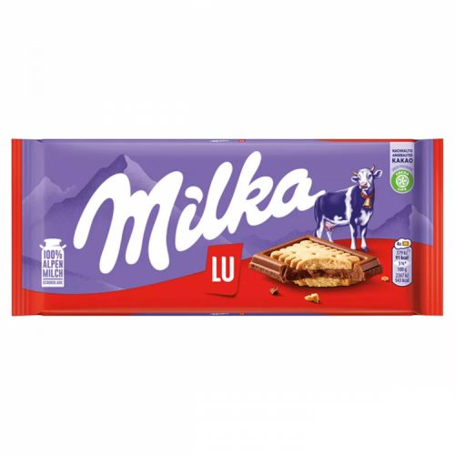 Milka LU táblás csokoládé - 87g