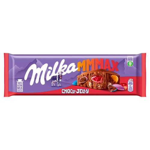Milka táblás choco jelly - 250g