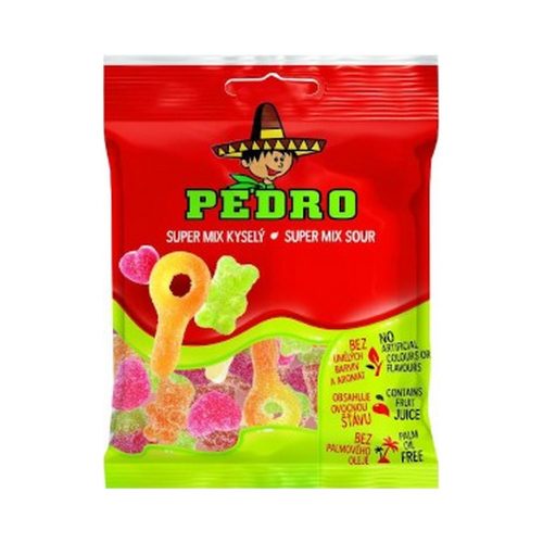 Pedro gumicukor savanyú super mix - 80g