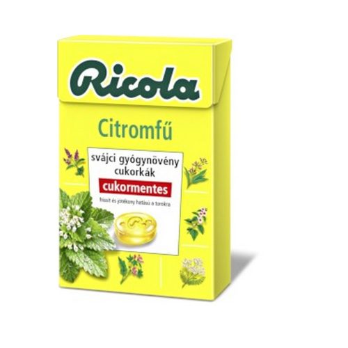 Ricola cukorka citromfű - 40g