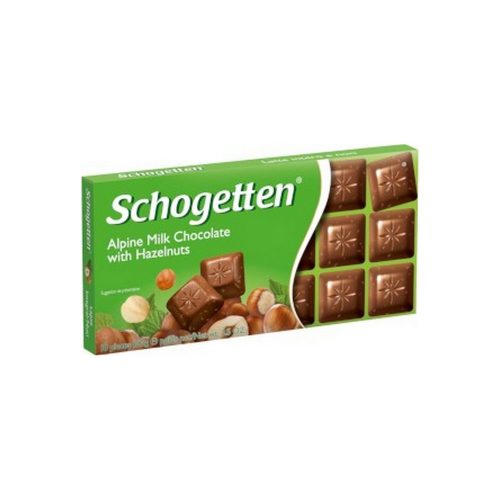 Schogetten táblás csokoládé mogyoró - 100g