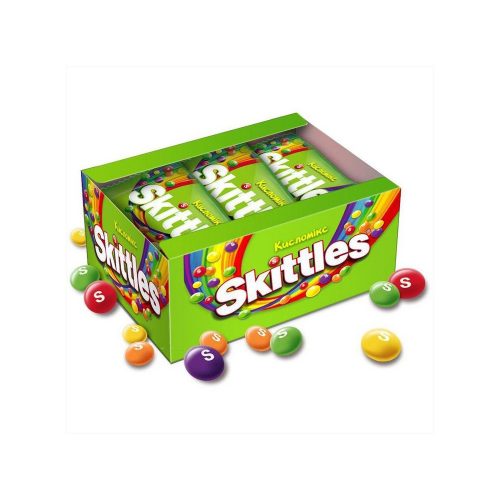 Wrigley's Skittles sour cukorka - 532g