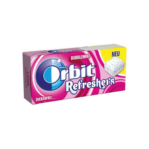 Wrigleys Orbit Refreshers Handypack Bubblemint, cukormentes - 17,9g